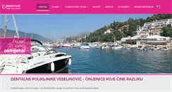 Desktop Screenshot of drveselinovic.com