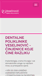 Mobile Screenshot of drveselinovic.com